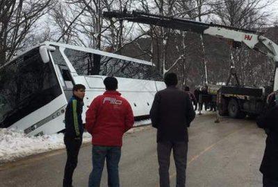 Uludağ’da faciadan dönüldü