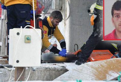 12 tonluk mermerin altında kalan Suriyeli işçi öldü