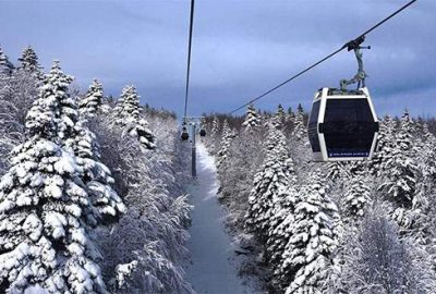 Teleferik seferlerine rüzgar engeli!