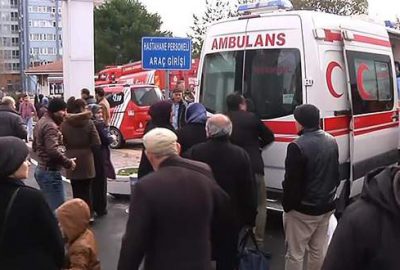 Şişli Hamidiye Etfal Hastanesindeki yangın söndürüldü