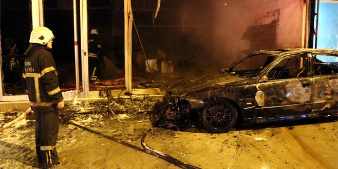 Bursa’da korkutan yangın