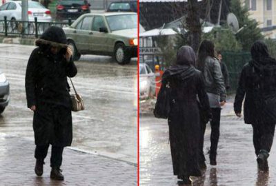 Bursalılar yağmura hazırlıksız yakalandı