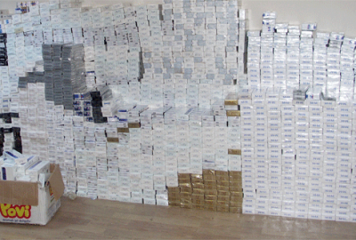 Bursa’da 26 bin paket kaçak sigara ele geçirildi