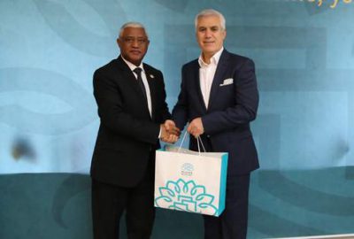 Etiyopya Büyükelçisi’nden Mustafa Bozbey’e ziyaret