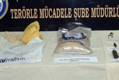 Canlı bomba kuryesi yakalandı!