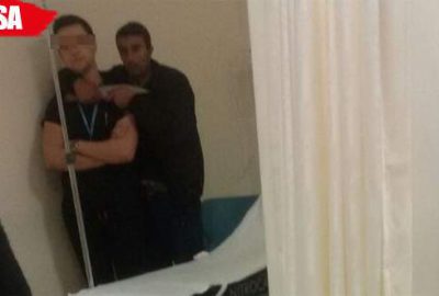 Sağlık çalışanı rehin alındı