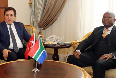 Büyükelçi Malefane’den Vali Küçük’e ziyaret