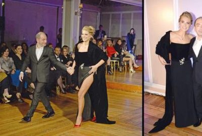 Podyumdan Şeyda geçti