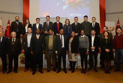 Güney Afrikalı gençler Bursa’da meslek öğrenecek