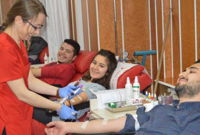 ÜNİDAĞ’lılardan kan bağışı