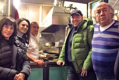 Gala öncesi kebap keyfi