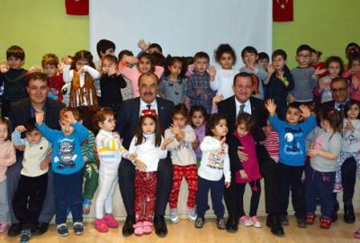 Miniklerin karne heyecanı