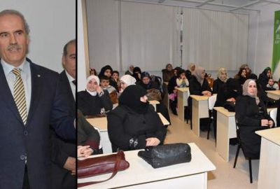 Altepe’den dil öğrenen Suriyelilere ziyaret