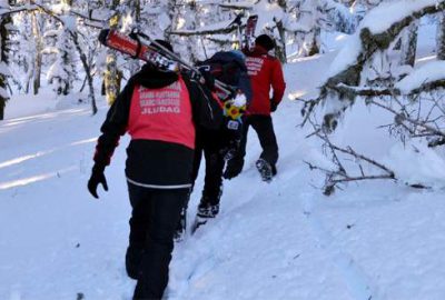 Uludağ’da mahsur kalan baba-oğul için nefes kesen operasyon
