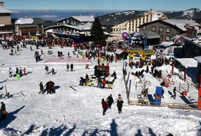 Uludağ’da pistler dolup taştı