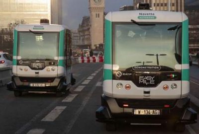Paris’te ‘şoförsüz otobüs’ dönemi