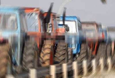 Komşuda çiftçi isyanı