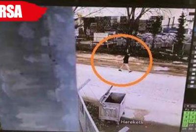 Oto faresi güvenlik kameralarına takıldı