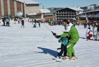 Uludağ’da kar kalınlığı 160 santimetre