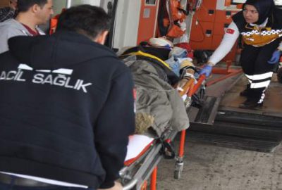 Bursa’da kadın sürücü tarlaya uçtu: 5 yaralı