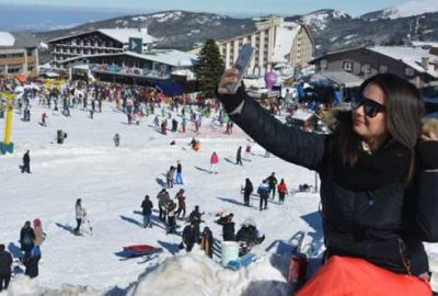 Uludağ’da ‘sömestir tatili’ bereketi