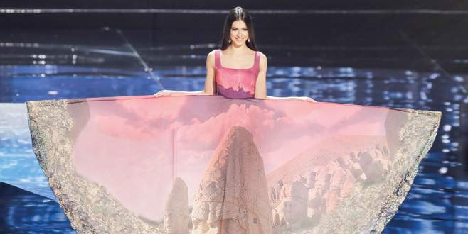 Nemrut kıyafetli Tansu