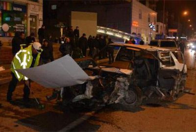 Bursa’da feci kaza!