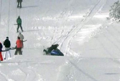 Uludağ’da faciadan kıl payı dönüldü!