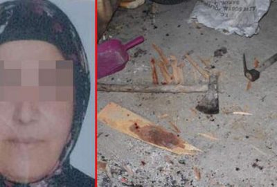 Eşini defalarca bıçaklayıp kolunu kırdı