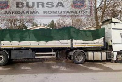 TIR’da 20 ton kaçak midye ele geçirildi