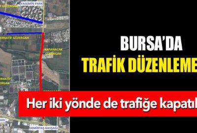 Eski Yalova Yolu’nda trafik düzenlemesi