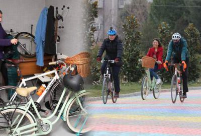 Bisiklet kullanan personele özel oda