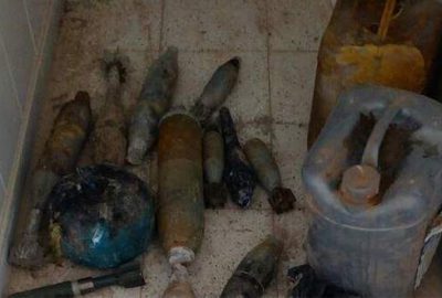 Nusaybin’de çok sayıda patlayıcı ve mühimmat ele geçirildi