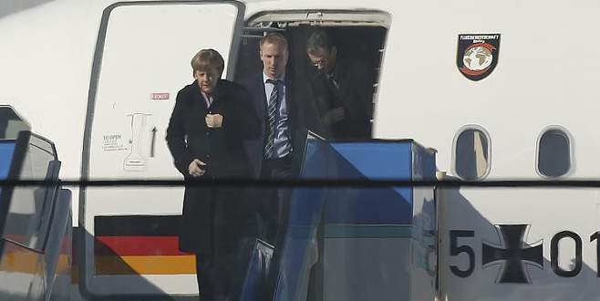 Almanya Başbakanı Merkel Ankara’ya geldi