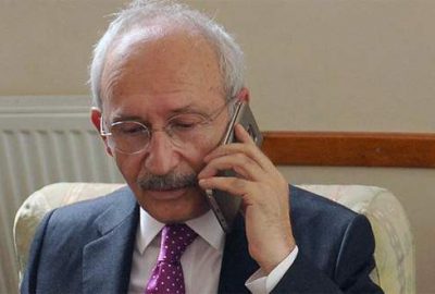 Kılıçdaroğlu’ndan Sancaklı’ya taziye telefonu