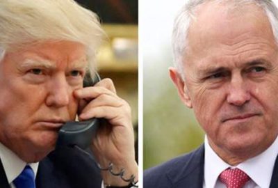 Trump yüzüne telefonu kapattı