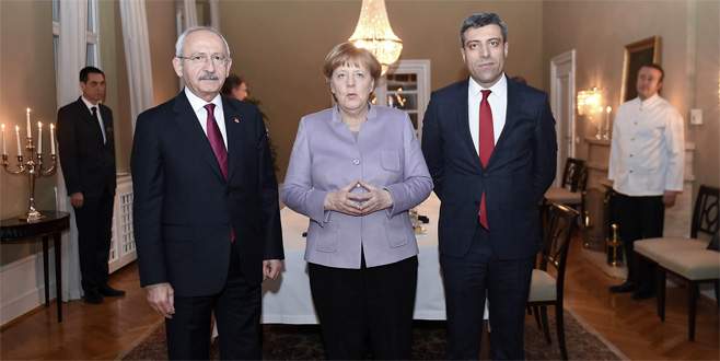 Merkel, Kılıçdaroğlu ile görüştü