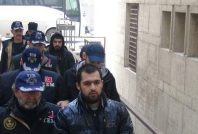 Bursa’daki ‘Reina operasyonu’nda yakalanan 13 kişi adliyeye sevk edildi