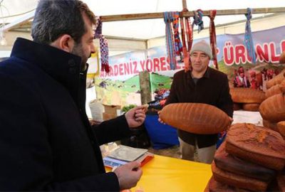 Gürsu’da 1 tonluk hamsi festivali