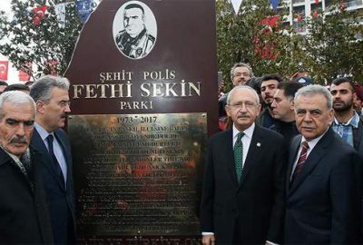 Şehit Polis Fethi Sekin Parkı açıldı