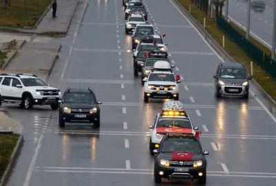 Mudanya’dan ‘Teröre Lanet’ konvoyu
