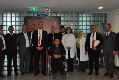 Gazilere anlamlı ziyaret