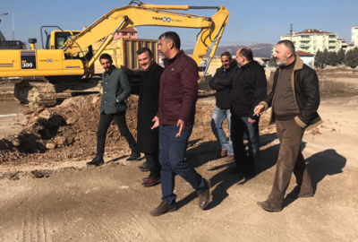 Hastane projesinde ilk kazma vuruldu