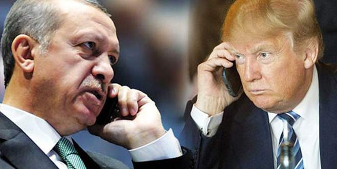 Erdoğan ile Trump arasında flaş görüşme
