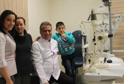 Utku artık görüyor