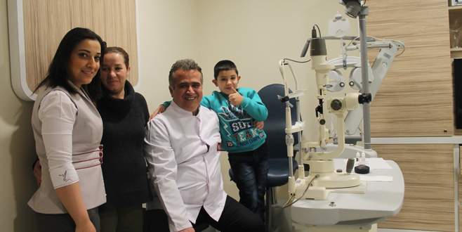 Utku artık görüyor