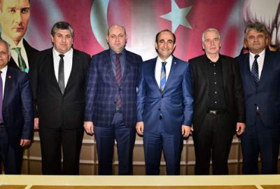 Yıldırım’a ‘dost’ ziyareti