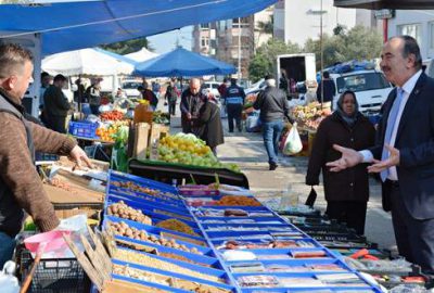 Türkyılmaz’dan pazar ziyareti