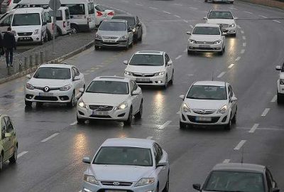 Trafiğe kayıtlı araç sayısı arttı