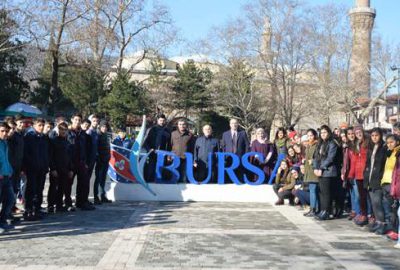 Batmanlı gençler Bursa’ya hayran kaldı